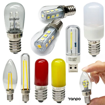220V Mini LED Light Bulbs E12 E14 E17 SMD Filament Fridge Oven Microwave Lamp - Image 1 of 4