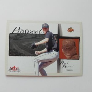 2002 Fleer Tradition Baltimore Orioles Baseball Card #450 Rick Bauer