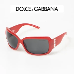 DOLCE&GABBANA RED AUTHENTIC NEW SUNGLASSES EYE UNISEX 65mm 13mm 125mm - Picture 1 of 6