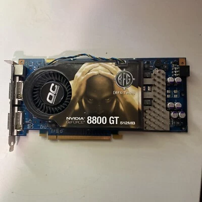 BFG Technologies NVIDIA GeForce 8800 GT (BFGR88512GTOCE) 512MB GDDR3 SDRAM - Image 1 of 4