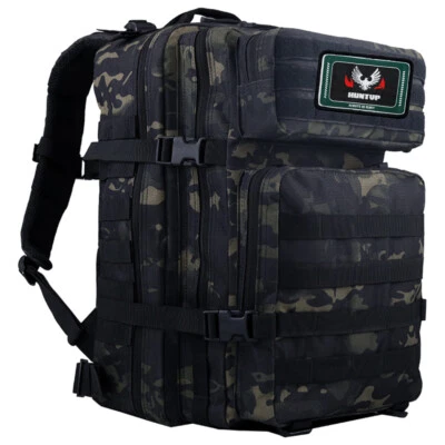 HUNTVP 50L Armee Rucksack Bundeswehr BW Kampfrucksack Trekking Wanderrucksack