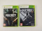Call Of Duty Black Ops 1 & Ii 2 Games Xbox 360 With Zombie Mode - Cleaned Discs