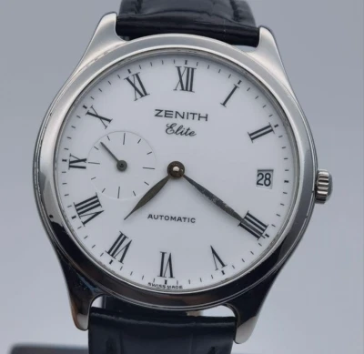 ZENITH elite 01/01.0040.680 Small seconds White Dial Automatic Men's Watch - Image 1 of 4