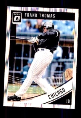 2018 Panini Donruss Optic Shock Prizm - #81 Frank Thomas - Image 1 of 2