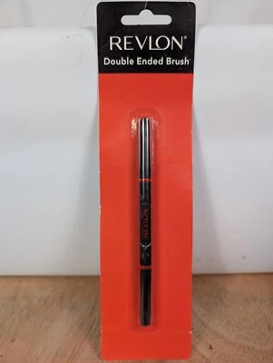  Revlon Double Ended Eye  Brush Makeup Artist Quality Flawless Results - Image 1 of 2