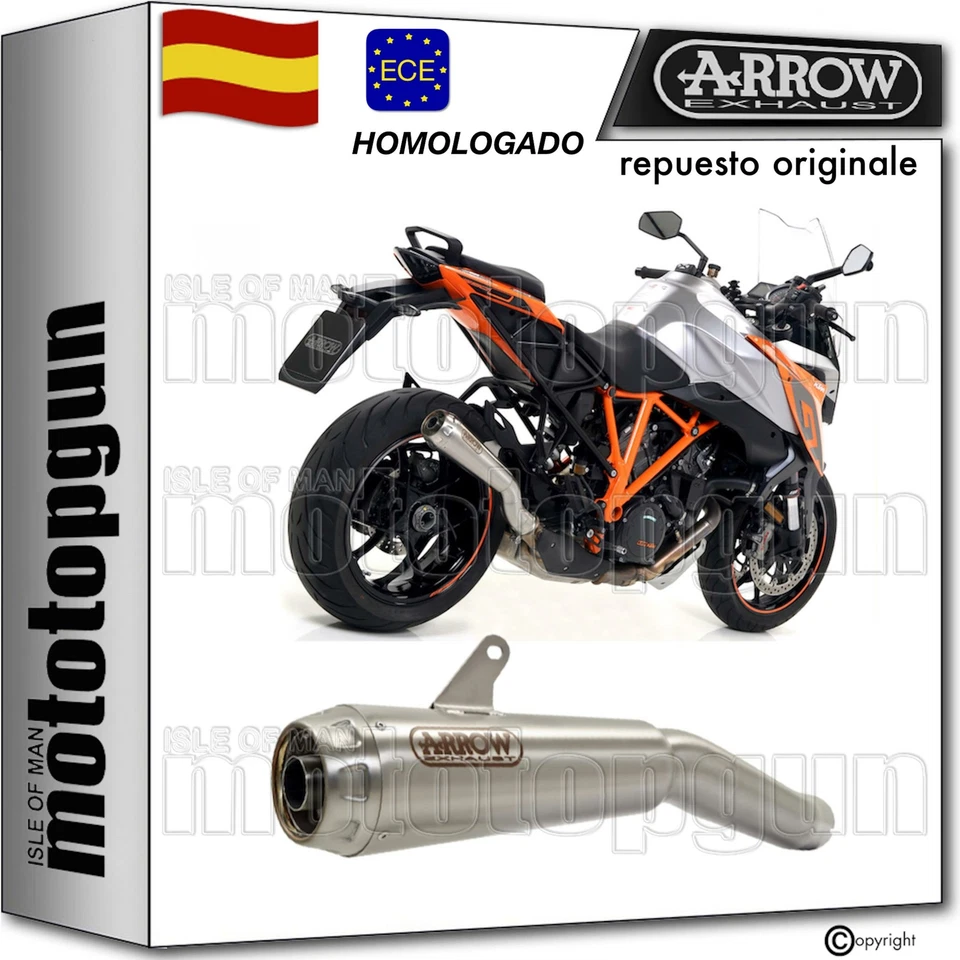 Arrow escape Pro-race Nichrom KTM 1290 Superduke 17-18-71820pri