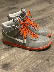 Nike Dunk High Light Charcoal Team Orange (2010) 317982-012 Men’s Size 12 - Picture 1 of 9