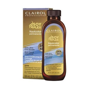 Clairol Professional Permanent Liquicolor for Dark Hair Color, 2aa Dark Ultra - Picture 1 of 7