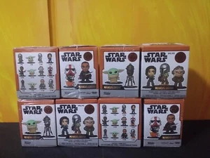 Funko Star Wars The Mandalorian Mystery Minis Vinyl Figure Lot Of 8 Minifigures - Picture 1 of 3