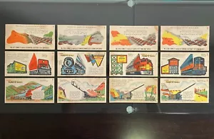 1956 Nabisco Cereal Lionel TRAIN-O-RAMA #4 6 8 10 carte 2338 2243 627 1615 - Foto 1 di 7