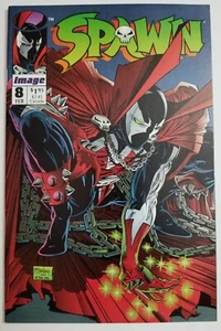 Spawn #8 (Image Comics, 1993) McFarlane Spider-Man Homage Cover - Picture 1 of 4