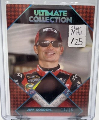Jeff Gordon /25 Sheet Metal 2012 Press Pass Ultimate Collection UC-JG Racing - Image 1 of 2