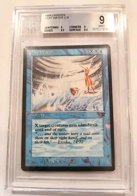 MTG Legends 1994 Part Water BGS 9 Mint Edges 9.5 Surface 9.5 - Image 1 of 2