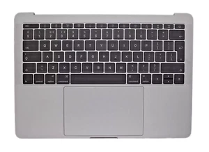 APPLE MACBOOK PRO 13 A1708 2016 2017 TASTATUR HANDAUFLAGE TOPCASE TRACKPAD + AKKU - Bild 1 von 8