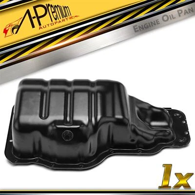 Engine Oil Pan for Hyundai Elantra Sonata Kona Kia Forte5 Optima w/ Drain Plug - Image 1 of 4