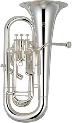 YAMAHA YEP-621S Bb Euphonium Silver Plated Yellow Brass w/Case Tracking New - Image 1 of 4
