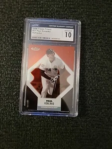 2006 Topps Finest Baseball Paul Konerko #21 Refractor 53/399 - CGC 10 - GS196 - Picture 1 of 2