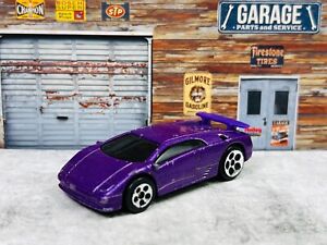 🇮🇹🇮🇹🇮🇹Hot Wheels 2000 Lamborghini Diablo Purple C18🇮🇹🇮🇹🇮🇹