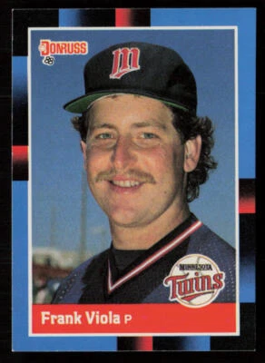 Frank Viola 1988 Donruss #149 Minnesota Twins Baseball Card - Image 1 of 2