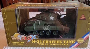 Ultimate Soldier/Motorworks 1:32 M-24 Chaffee Tank W/2 Crewmen - Picture 1 of 4