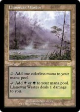 WOTC MtG Apocalypse Llanowar Wastes (R) EX