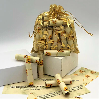 MARKENLOS für Paare Mann Liebe Sexy Erotische Gutscheine Erotik pärchen adventskalender