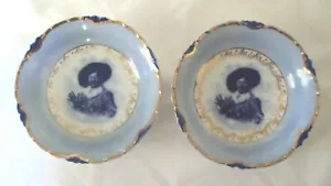 COPPIA~ ROSENTHAL LION D'OR THE GAMBLER BERRY BOWL GERMANIA DI FRANZ HABSBURG #2358 - Foto 1 di 2