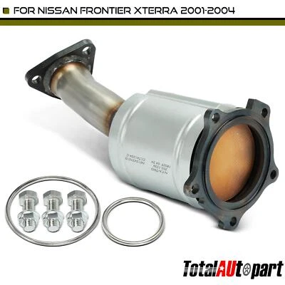 Catalytic Converter for Nissan Frontier Xterra 2001 2002-2004 L4 2.4L Front Side - Image 1 of 4