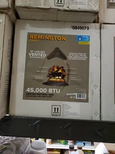 Remington 18” Backwood Split Vented 45,000 BTU Natural Gas Log Open Box New - Picture 1 of 1