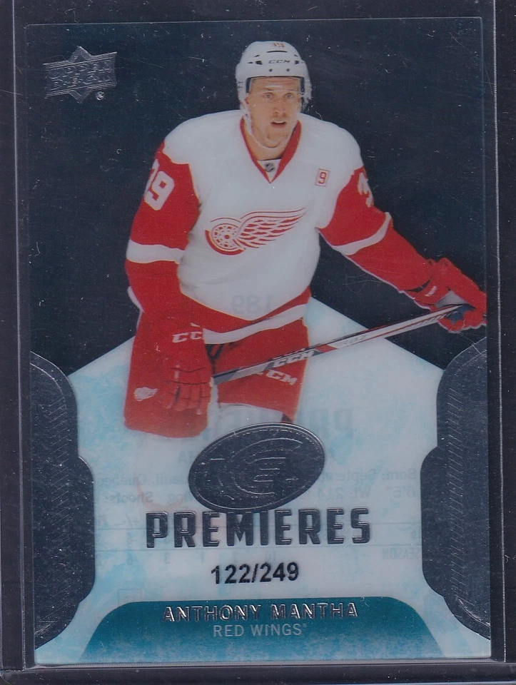 ANTHONY MANTHA - 2016 Upper Deck Ice Premieres #189, /249 - Image 1 of 1