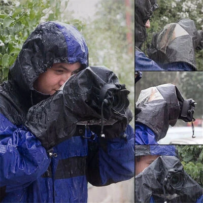 Practical Camera Rain Cover for Sony Canon Nikon DSLR Rain Sleeve Protection NEW - image 1 of 4