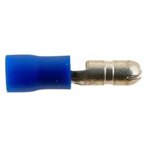 Megatronix BVMB Vinyl Insulated Male Bullet Connectors 16-14 Gauge Blue 100 Pcs - Picture 1 of 1