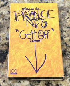 PRINCE AND THE N.P.G. “GETT OFF” CASSETTE SINGLE HORNY PONY - Picture 1 of 5