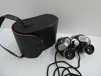 VINTAGE COPITAR 7x25 MM BINOCULARS EXTRA WIDE ANGLE FOLDING FIELD GLASSES CASE - Image 1 of 4
