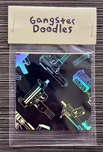 Nuevo Gangster Doodles Pegatina Parque 2017 Raro Rappcats Post-It Notes Arte - Imagen 1 de 2