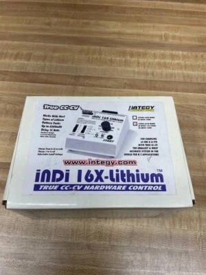 Integy Indi 16x-Lithium AC/DC Charger True CC-CV Hardware Control - Image 1 of 4