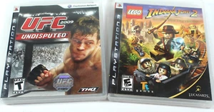 Lego Indiana Jones 2 The Adventure Continues, UFC 2009 Undisputed PS3 Games - Picture 1 of 6