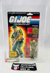 GI Joe 1987 AFA 85 Falcon MOSC 85/85/85 MOC Battle Ribbon - Picture 1 of 3
