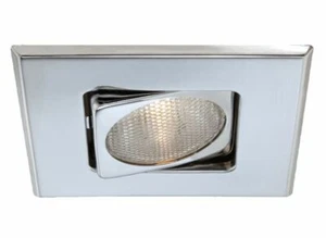 Eurofase Lighting Mod# 19167-04 TRIM,4IN SQUARE PAR20 GIMBALSatin Nickel - Picture 1 of 3