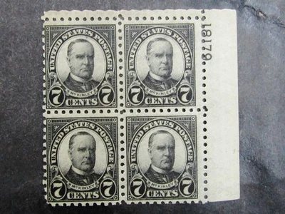 nystamps US Plate Block Stamp # 588 Mint OG H $275        N14x2728 - Image 1 of 2