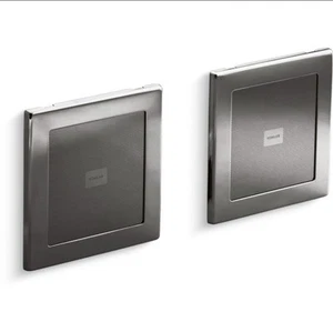 Kohler Soundtile 8033-TT Pair Of Shower Speakers Vibrant Titanium (Polk Audio) - Picture 1 of 10