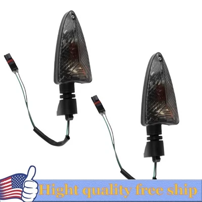 Front Turn Signal Indicators Light Lens Fit BMW R1200S K1200S K1300S Smoked - Image 1 of 4