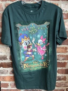 Disney Parks 2025 Holiday The Nutquacker Nutcracker Shirt Donald Daisy Large NEW - Picture 1 of 1