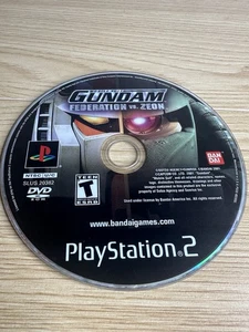 Mobile Suit Gundam Federation vs Zeon (Sony PlayStation 2 PS2) Mint Disc! Tested - Picture 1 of 6