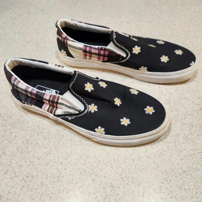 Auténticos retazos florales Vans clásicos sin cordones para mujer talla 10,5 Foto 1 de 4