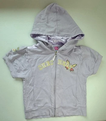 Толстовка с капюшоном Skechers Y2K на молнии без рукавов размер 6X - Изображение 1 из 3