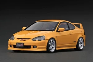 ignition model IG3328 1/18 Honda INTEGRA DC5 TYPE R Yellow TE37 17-inch wheels - Picture 1 of 12