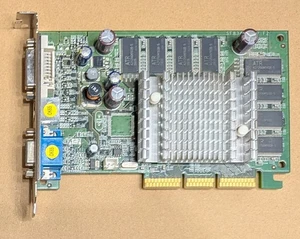 AGP 256MB GeForce FX5200 Video Card GPU (SF8834DT256MB) - Used - Tested - Picture 1 of 5