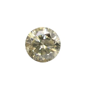 3.7 mm Round Cut Champagne Diamond 0.199 Ct 100% Natural I2 Grade Loose Stone - Picture 1 of 8