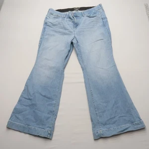 Torrid Damen Schlagjeans Übergröße 24 helle Waschung Stretch Gummibund - Bild 1 von 12